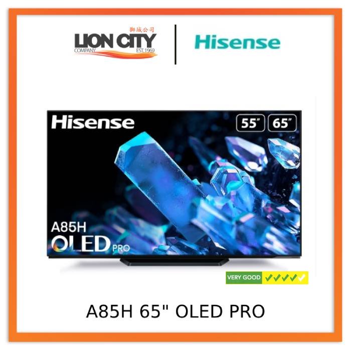 Hisense A85H 65-inch 4K OLED PRO Smart TV with 120Hz Refresh Rate - Ultra HD Streaming, Gaming & Home Theater Experience