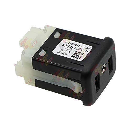 USB Port Interface AUX Jack Compatible with Apple CarPlay & Mylink 2.0 (GM Part #13519224) - Perfect for GM Vehicles with Enhanced Audio Connectivity