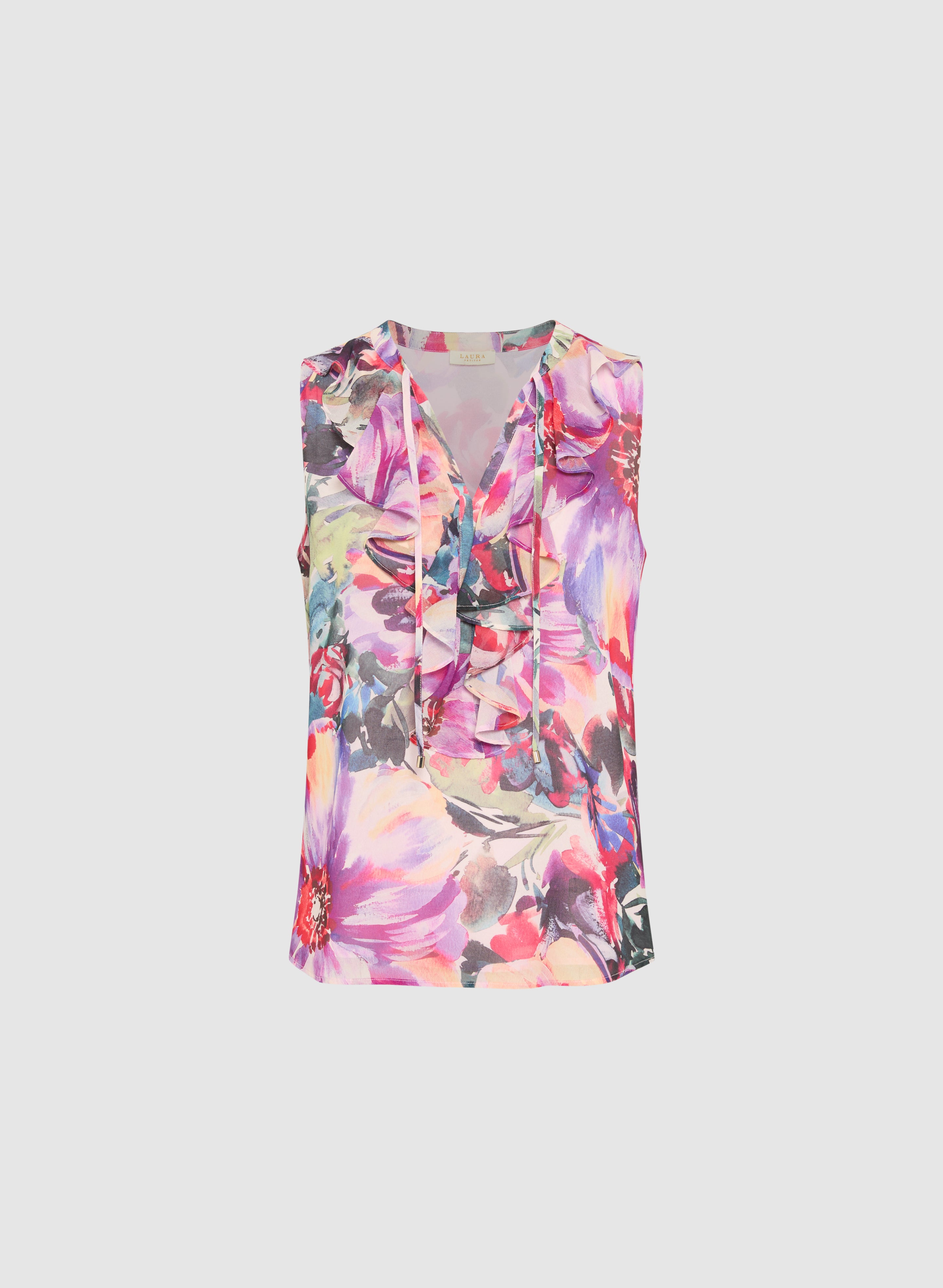 Elegant Floral Ruffle Blouse for Women - Stylish Boho Chic Top for Spring & Summer - Perfect for Dates, Parties & Office Wear