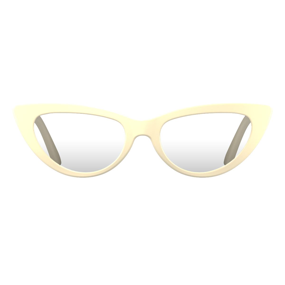 London Mole Cat Eye Reading Glasses for Women - Stylish Designer Readers with Fun Naughty Print - Perfect for Reading, Office, and Fashion Accessories