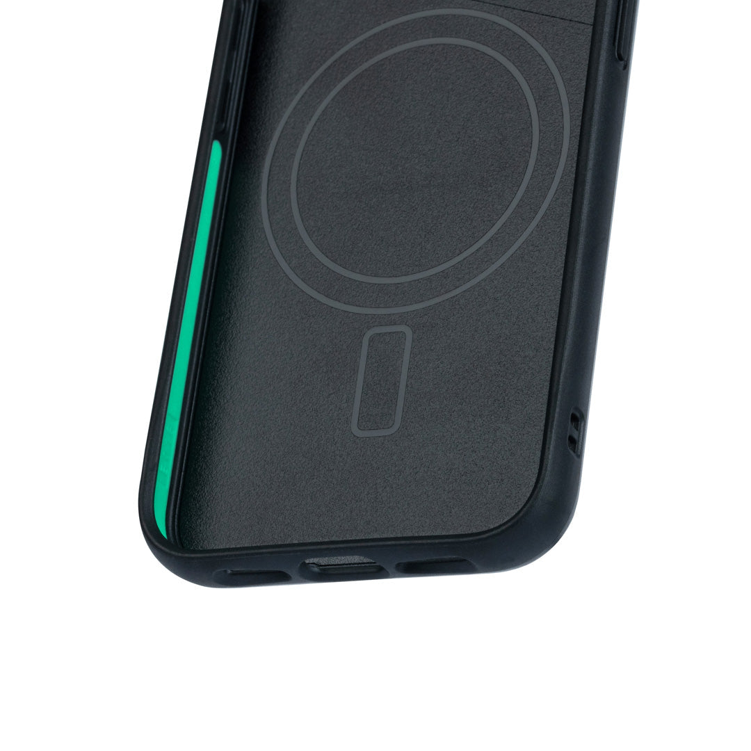 MagSafe® Compatible Bamboo Phone Case for iPhone 13/14/15 Pro Max - Eco-Friendly Slim Protective Cover with Wireless Charging Support | Perfect for Outdoor, Office & Travel Use