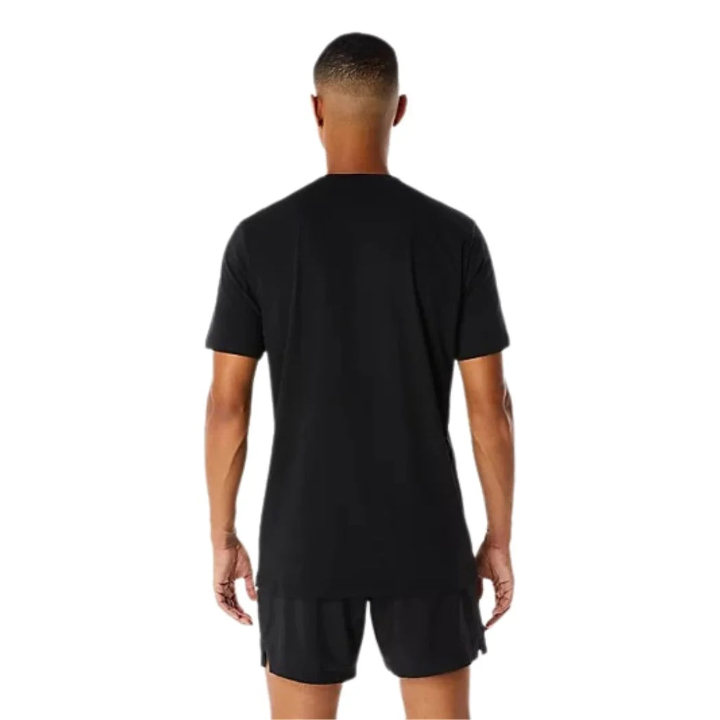 ASICS Seasonal Graphic Men's T-Shirt - Comfortable Cotton Casual Tee for Running, Gym & Everyday Wear