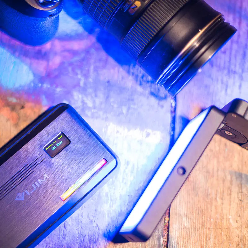 Ulanzi VIJIM VL196 RGB LED Video Light with Adjustable Stand 2206 - Professional Photography Lighting for YouTube, TikTok & Live Streaming
