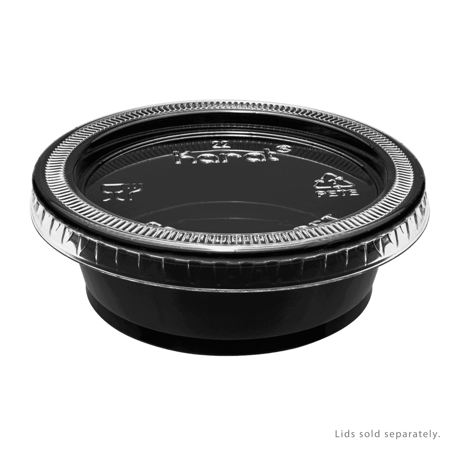 2500 Pack 1.5 oz Clear Plastic Portion Cups - Disposable Polypropylene Condiment Containers for Sauces, Dressings, Jello Shots, Souffle & Food Storage - Perfect for Restaurants, Catering & Home Kitchen Use