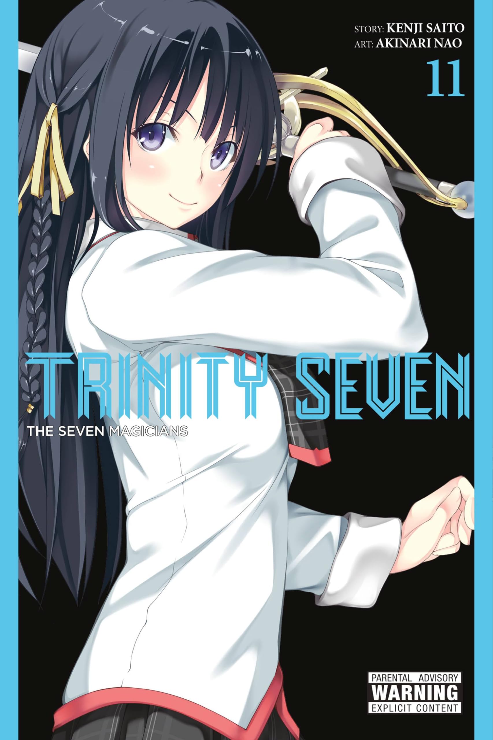 Trinity Seven Vol. 11: The Seven Magicians - Manga Book for Anime Fans | Perfect for Collectors & Fantasy Readers