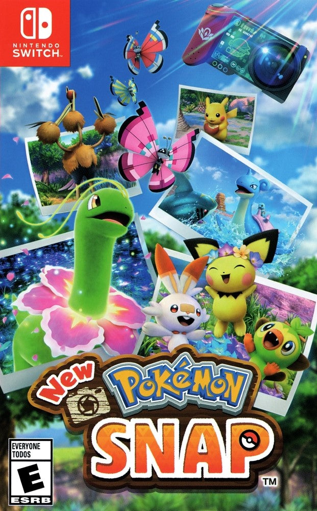 New Pokemon Snap Game - Nintendo Switch | Capture & Explore Pokemon in Stunning HD | Perfect for Kids & Fans, Great for Family Game Nights & Pokemon Adventures