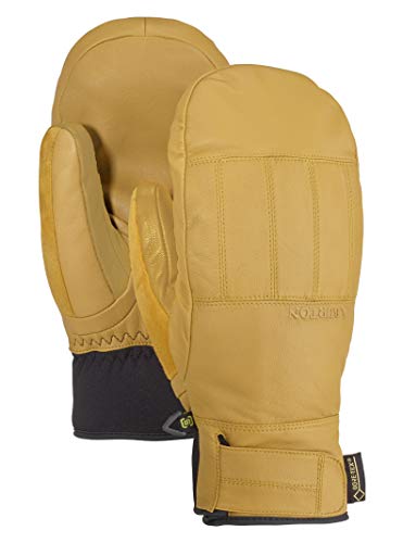 Burton Men's Gondy Gore-Tex Leather Mittens - Waterproof Winter Gloves for Skiing, Snowboarding & Outdoor Activities
