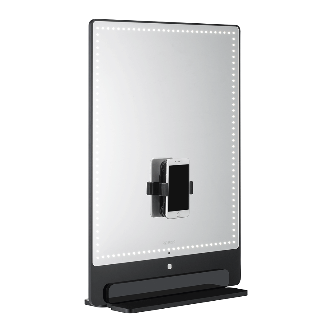 Riki Tall Vanity Mirror with Super Powerful Daylight LEDs - Perfect for Makeup, Skincare & Grooming at Home or Salon