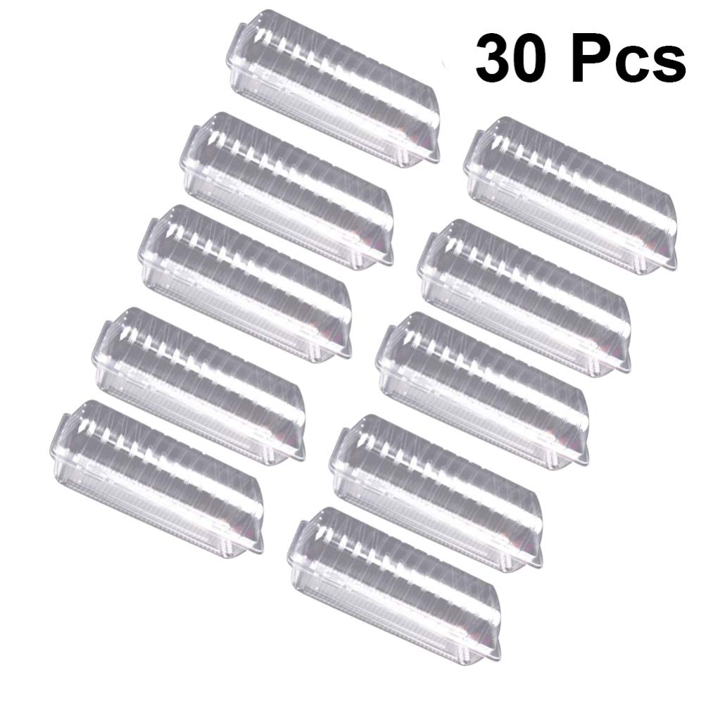 30-Pack Eco-Friendly Takeout Containers - Leak-Proof Disposable Food Boxes for Restaurant, Picnic & Meal Prep - BPA-Free Plastic To-Go Boxes for Fruits, Salads & Leftovers