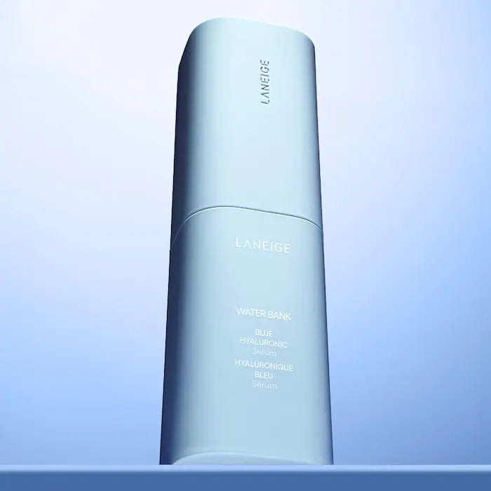 LANEIGE Water Bank Blue Hyaluronic Acid Hydrating Facial Serum - Deep Moisturizing for Dry Skin, Anti-Aging & Skin Barrier Repair - Perfect for Daily Skincare Routine & Nighttime Hydration
