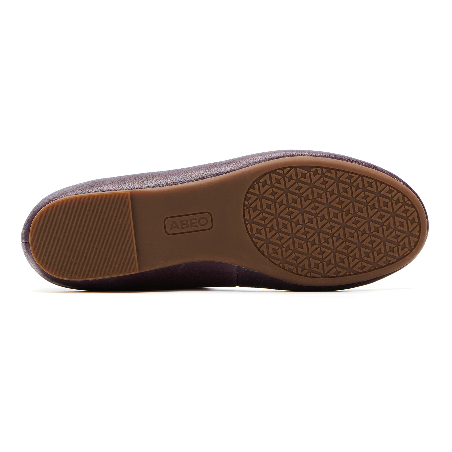 Abeo Promenade Flat Purple - Comfortable Women's Ballet Flats for Walking, Work & Casual Wear