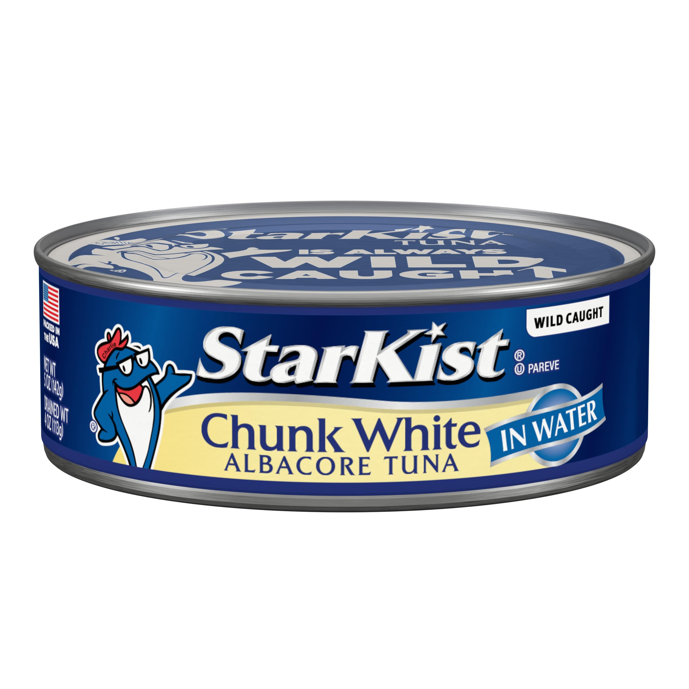 StarKist Chunk White Albacore Tuna in Water - 5 oz Cans (Pack of 12) | Wild Caught, High Protein, Low Mercury | Perfect for Salads, Sandwiches & Meal Prep