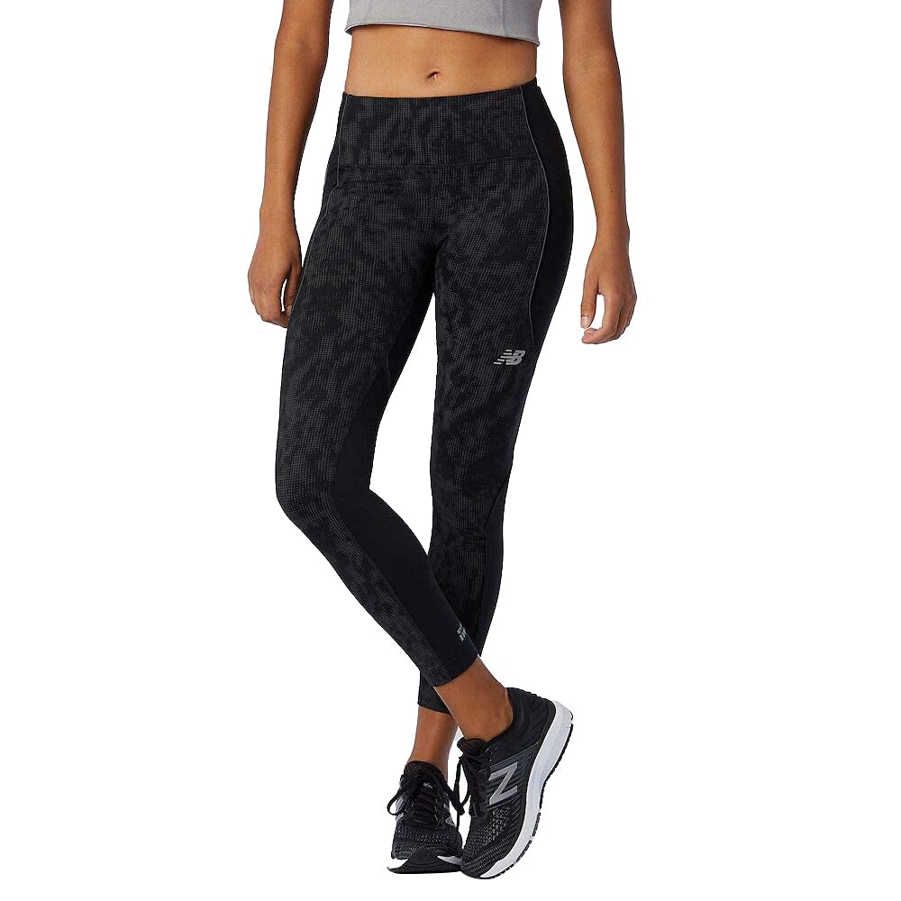 New Balance Women's Reflective Impact Run Heat Tight - High-Performance Running Leggings for Women with Reflective Details | Ideal for Cold Weather Running, Gym Workouts & Outdoor Training