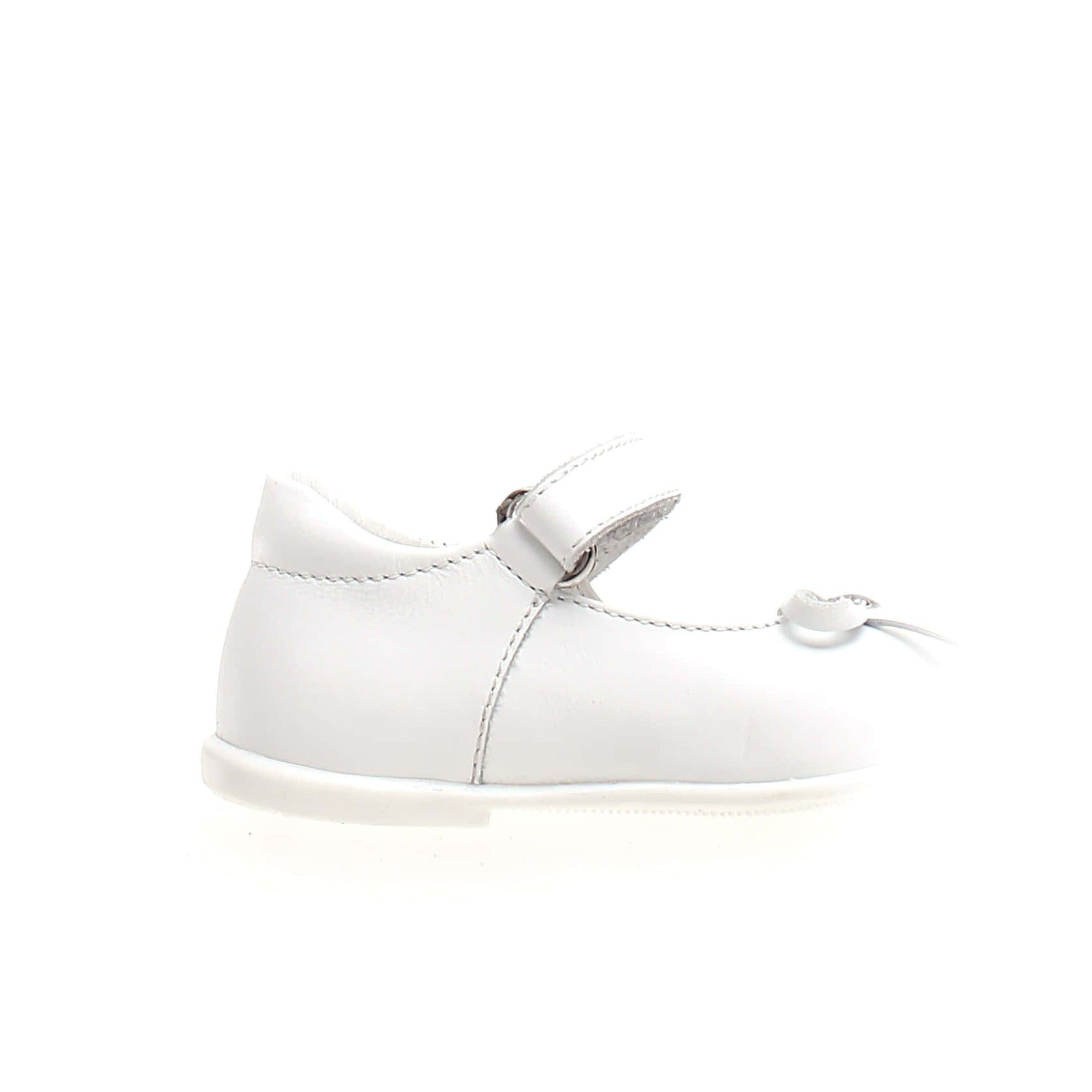 Naturino Girls Ballet Flat Shoes - Comfortable & Stylish White Dance Shoes for Toddlers & Kids | Perfect for Ballet Class, Recitals & Dress Up