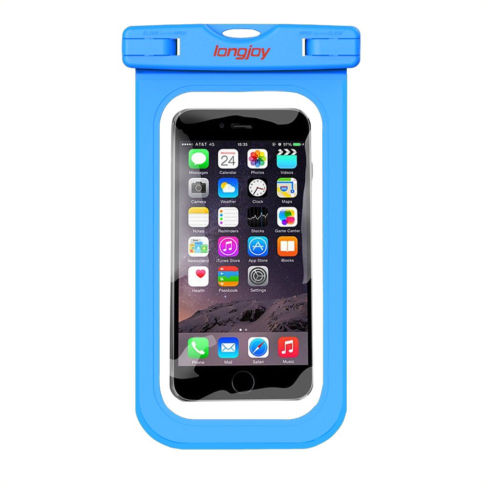 Universal Waterproof Phone Case - IPX8 Certified Dry Bag Pouch for iPhone, Samsung & Most Smartphones - Perfect for Swimming, Beach, Kayaking & Outdoor Activities