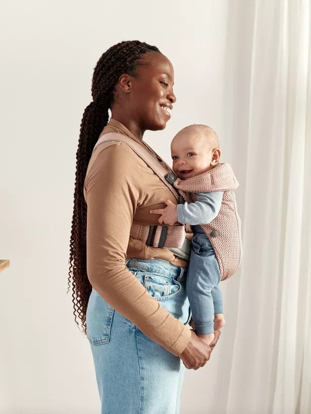 BabyBjorn Baby Carrier Mini 3D Mesh - Lightweight & Breathable Infant Carrier for Newborns to Toddlers - Perfect for Travel, Hiking & Everyday Use