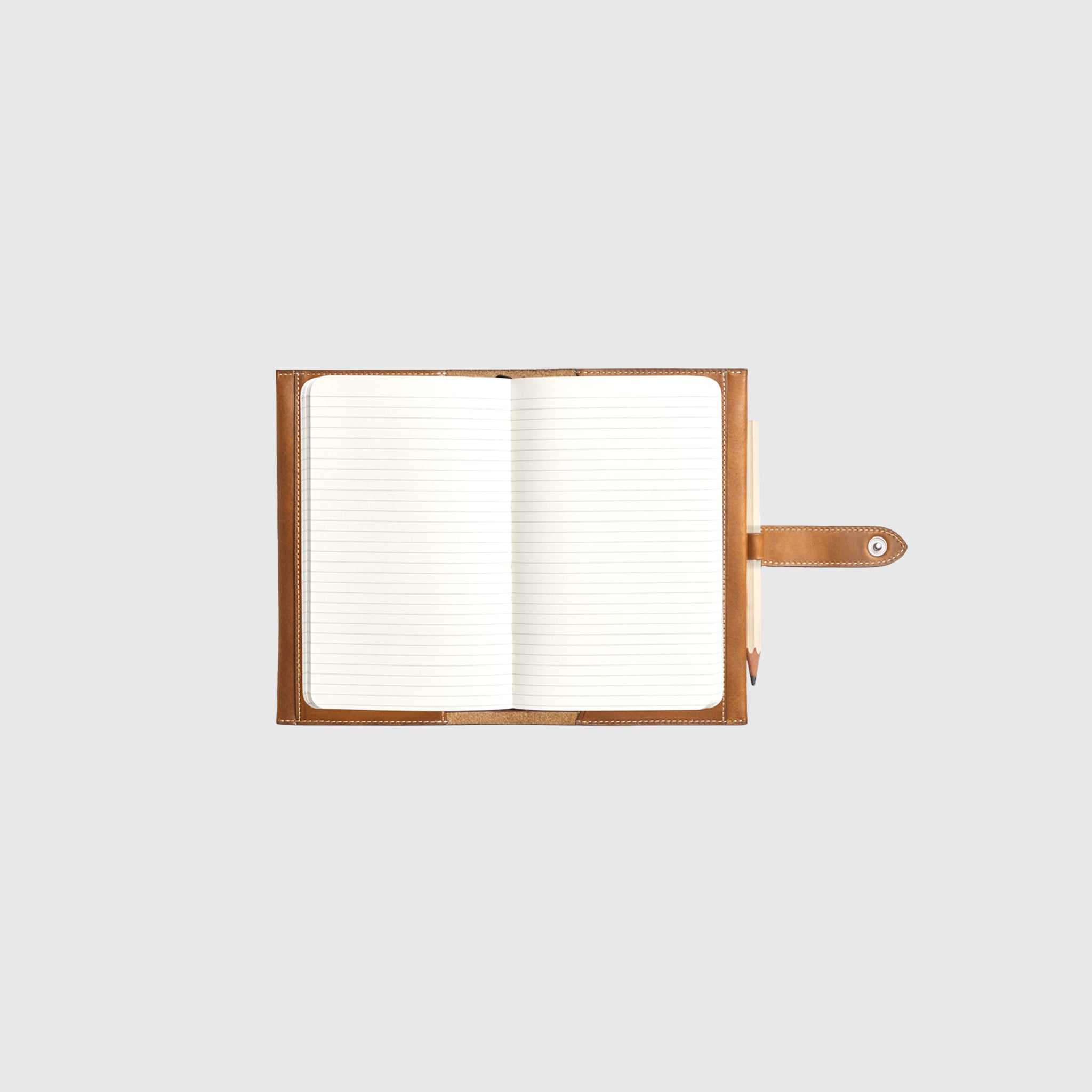Premium Medium Journal Cover - Durable Leather Notebook Cover for A5 Size - Perfect for Writing, Sketching & Travel Use