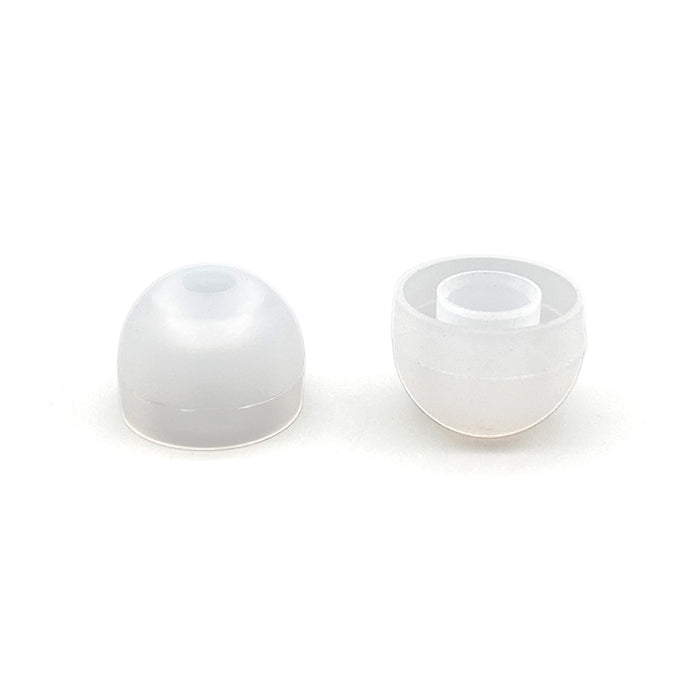 BGVP Premium Silicone Eartips for Earphones - 1 Pair with Mini Storage Case | Noise Isolation Comfort Fit for AirPods, Galaxy Buds & Wireless Earbuds | Perfect for Workouts, Commuting & Travel