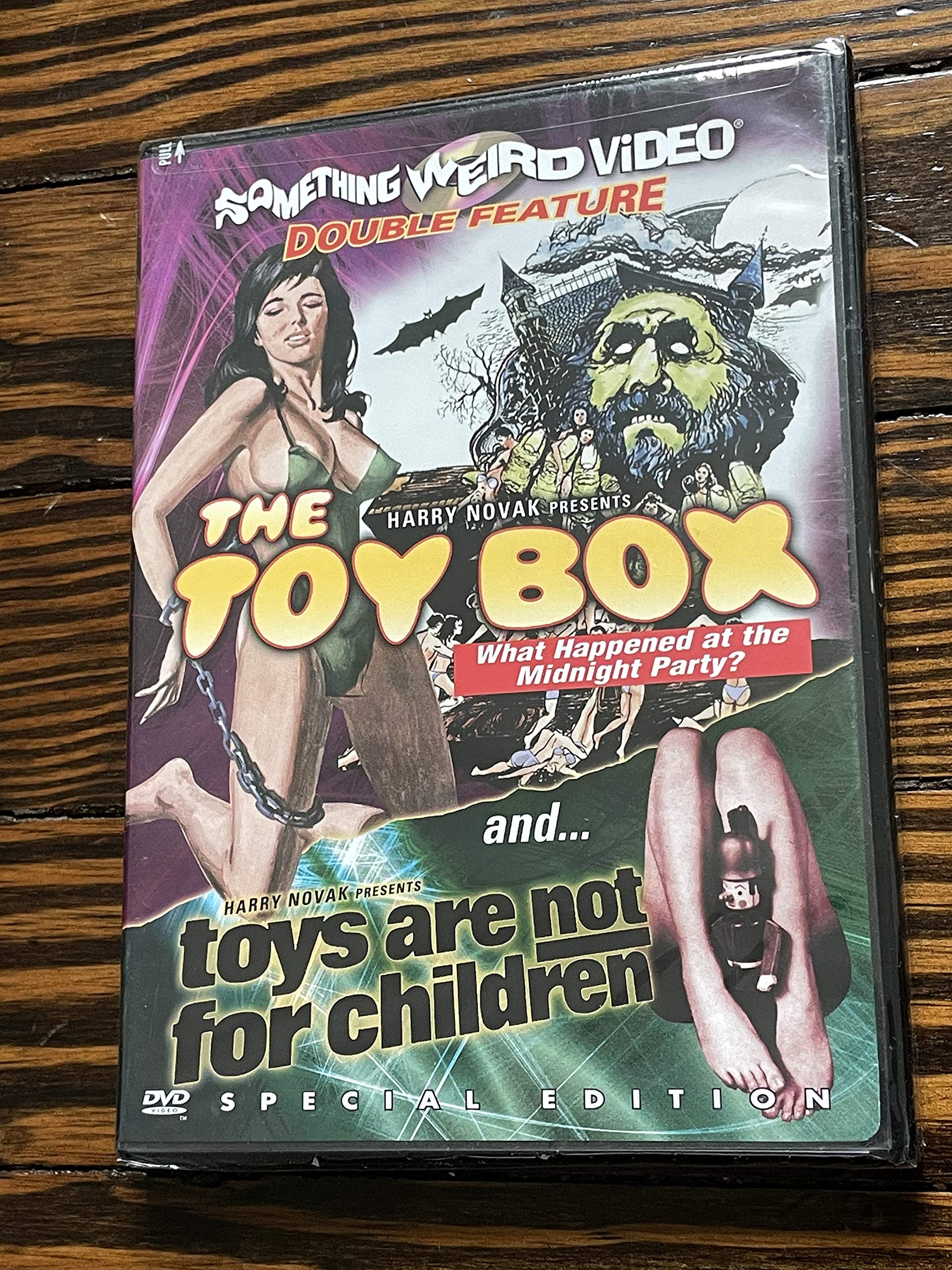 The Toy Box / Toys Are Not for Children [DVD] - Classic Horror Film for Movie Collectors & 70s Cult Cinema Fans - Perfect for Halloween Movie Nights & Vintage Film Screenings