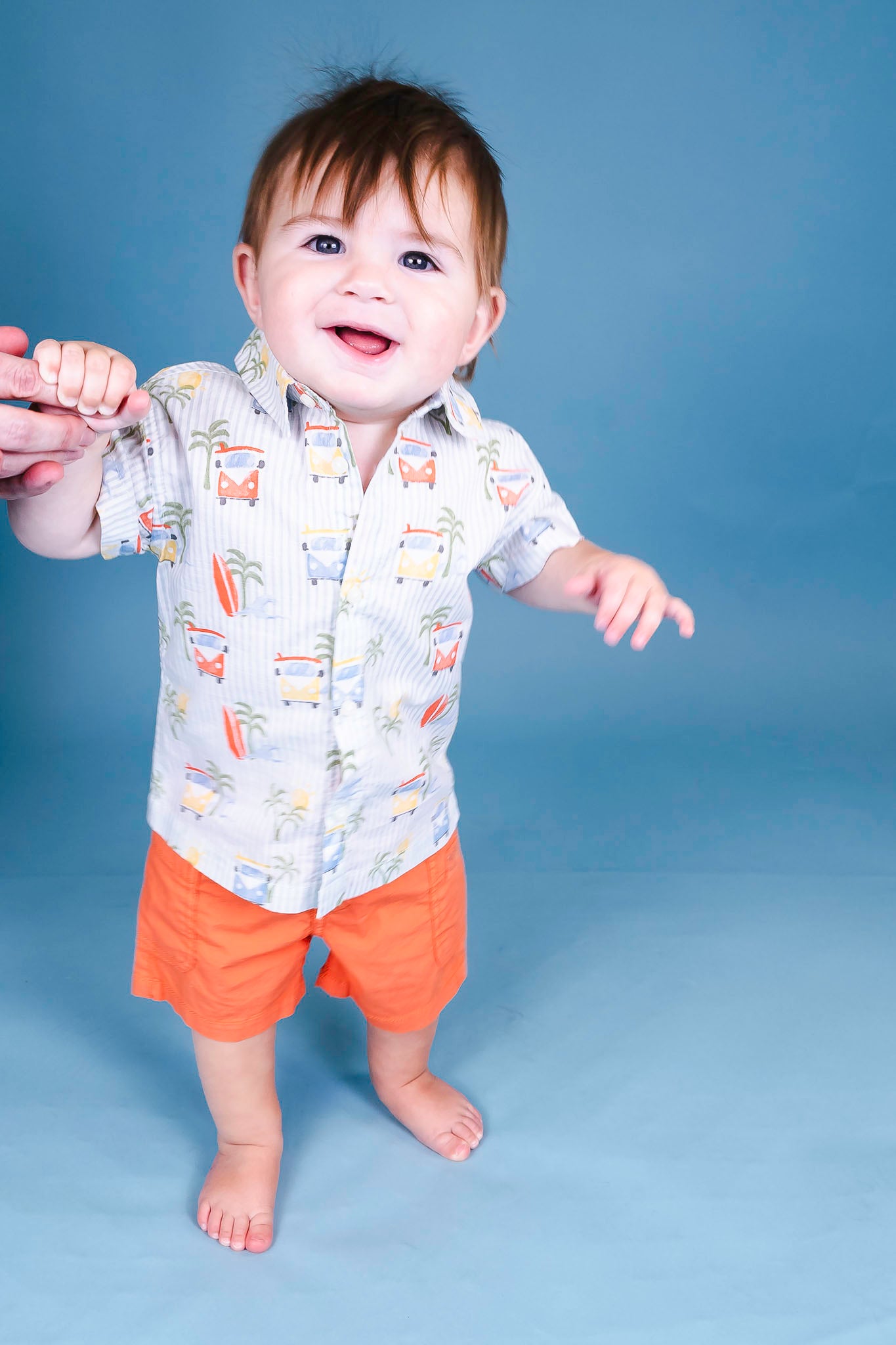 **Toddler Boys' Coral Cargo Shorts – Comfortable & Durable Kids' Shorts for Playtime, Outdoor Adventures & Summer Activities**