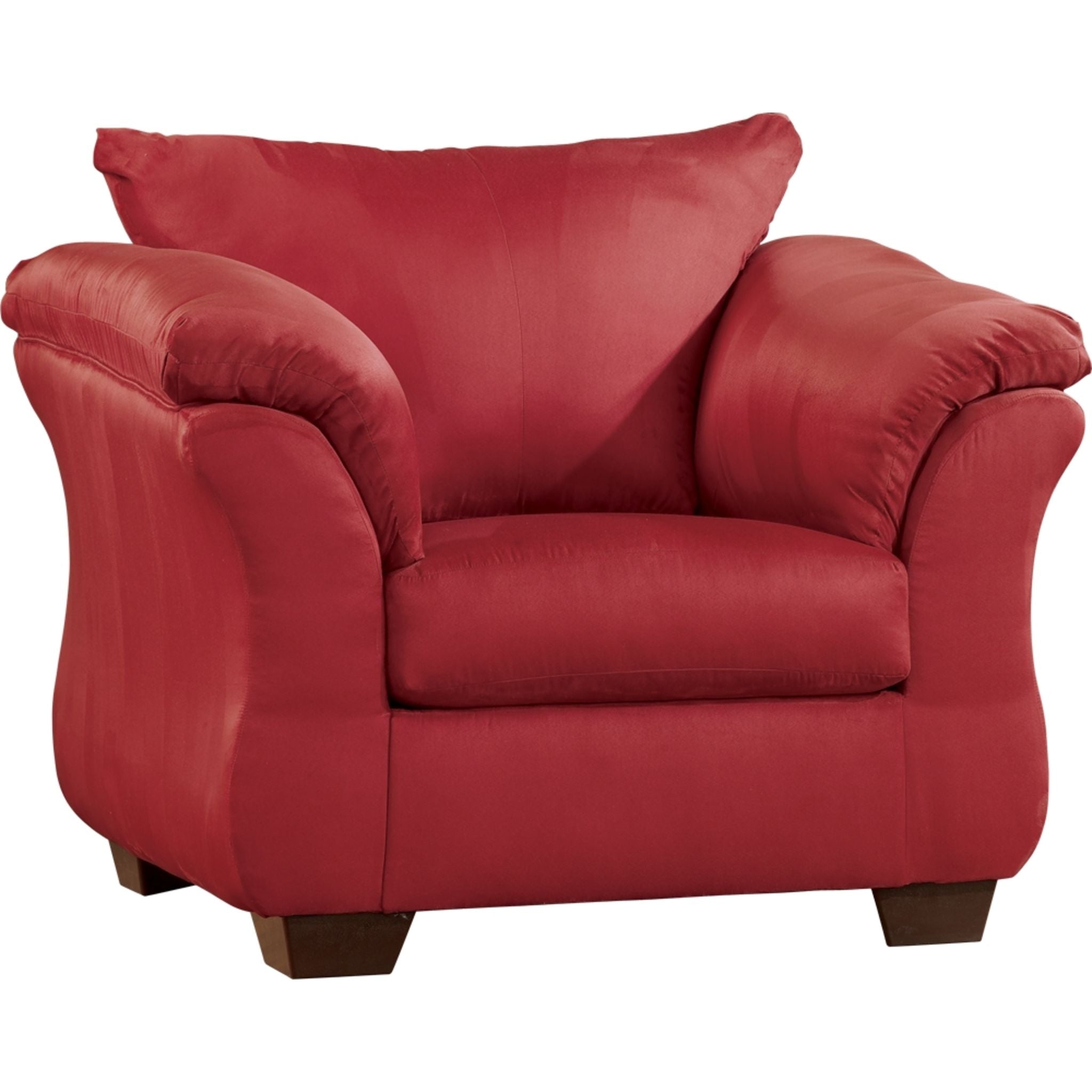 Darcy Chair - Modern Accent Chair for Living Room, Bedroom & Office - Stylish Upholstered Armchair with Solid Wood Legs - Perfect for Relaxing, Reading & Decor