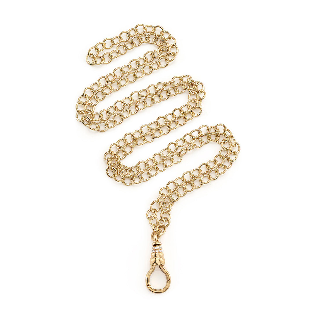 Single Stone Evren Chain Necklace - Elegant Minimalist Gold Pendant for Women | Perfect for Everyday Wear, Date Nights & Special Occasions