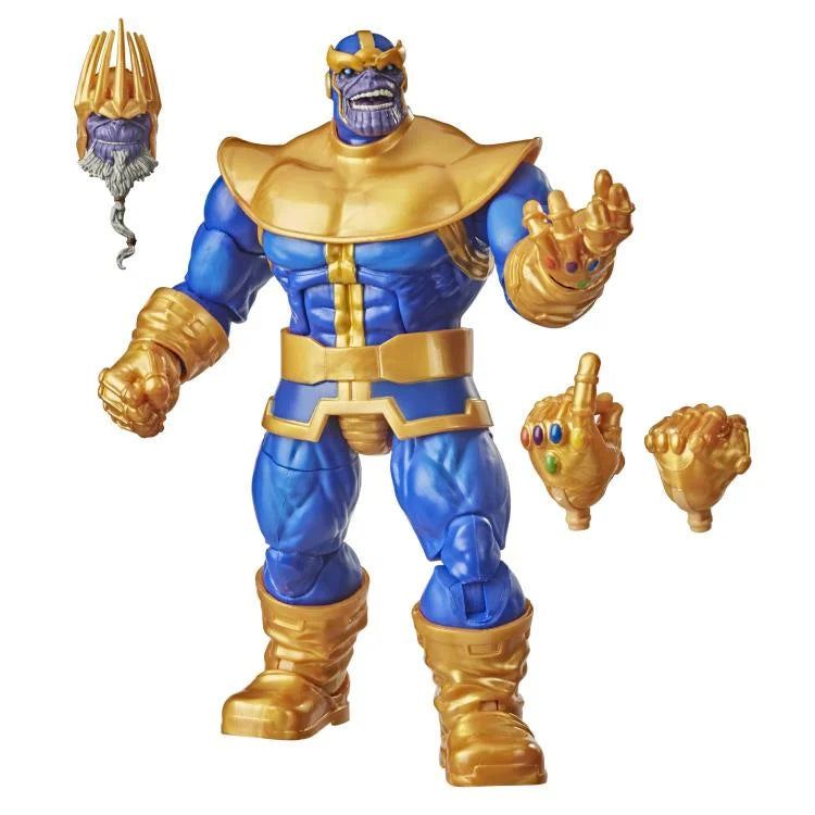 Marvel Legends Deluxe Thanos Action Figure - 6-inch Collectible Toy with Infinity Gauntlet | Perfect for Display, Gifts, and Marvel Fans