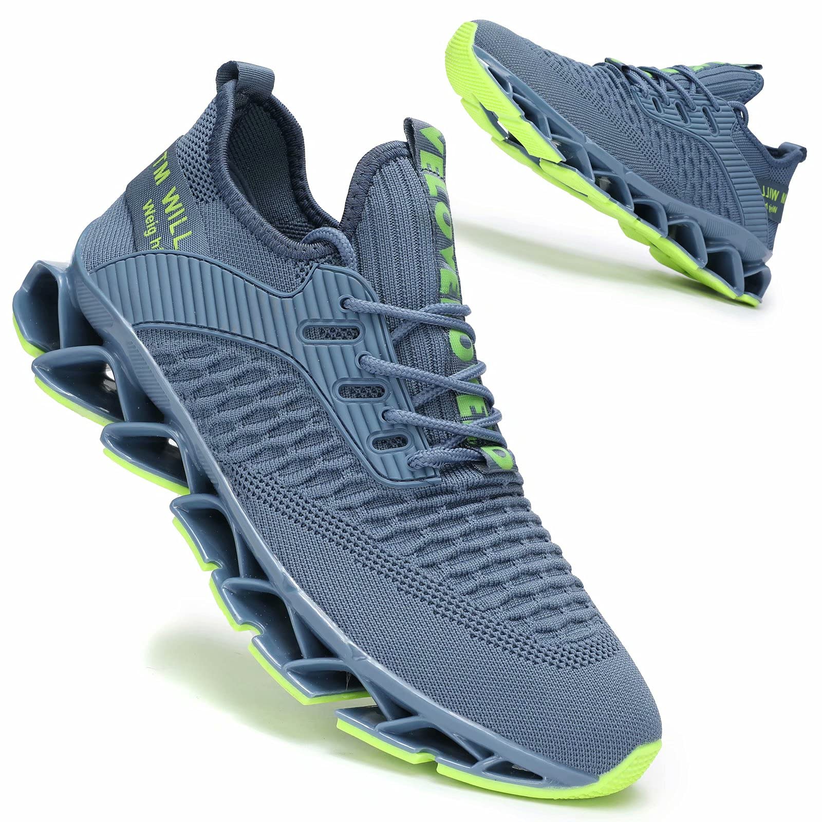 Vooncosir Men's Breathable Mesh Running Shoes - Lightweight Non-Slip Athletic Sneakers for Walking, Jogging & Gym Workouts - Comfortable Casual Sports Shoes for Men