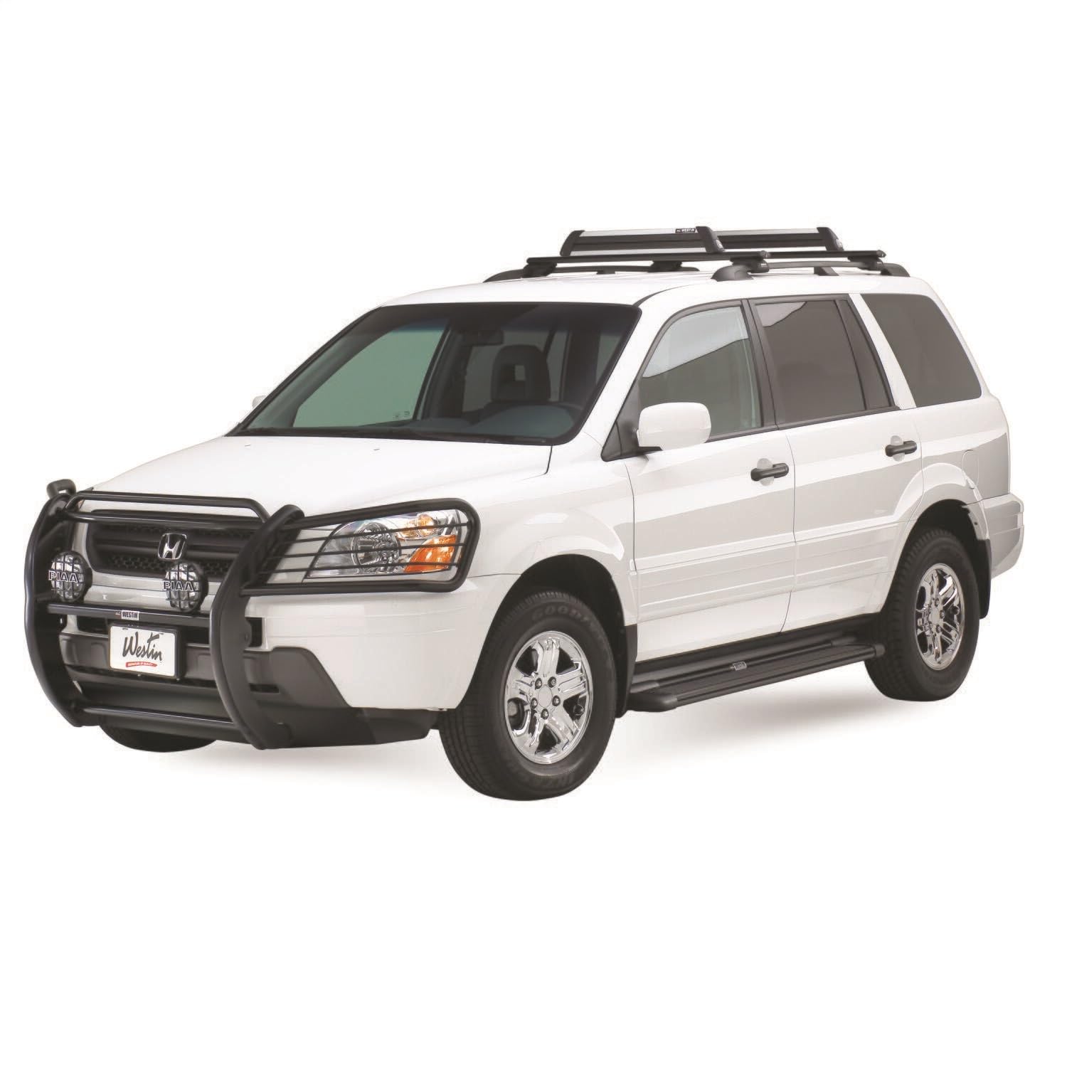 Westin 27-6115 Sure-Grip Running Boards - Aluminum Black Pair (69 Inch) for Trucks & SUVs | Durable Step Bars for Easy Access & Off-Road Protection