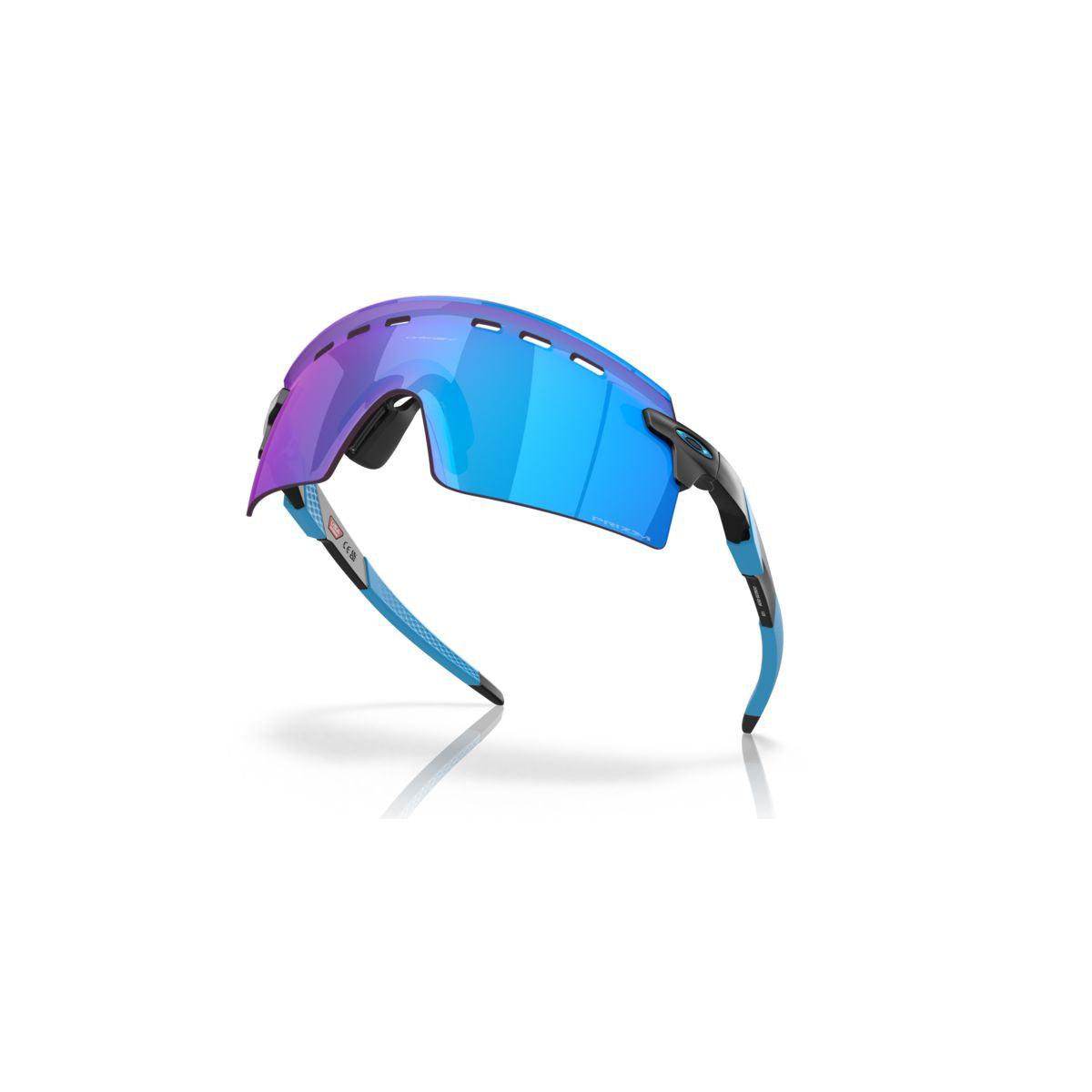 Oakley Encoder Strike Vented Sunglasses Matte Black with Prizm Sapphire Lens 0OO9235 923505 - Perfect for Running, Cycling & Outdoor Sports