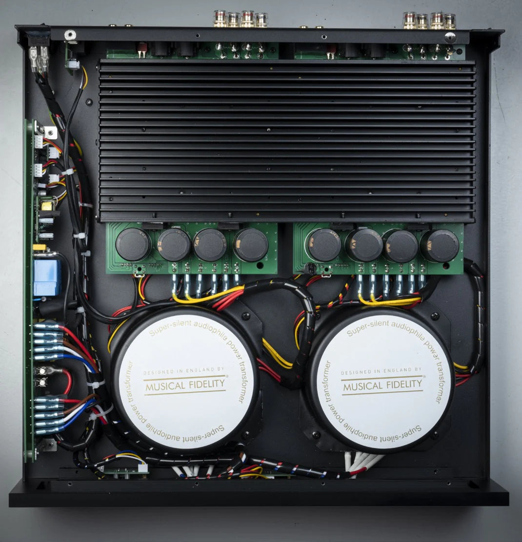 Musical Fidelity M6X 250.4/2 4/2 Channel High Power Amplifier for Home Theater & Stereo Audio Systems - Perfect for Audiophiles & Music Enthusiasts