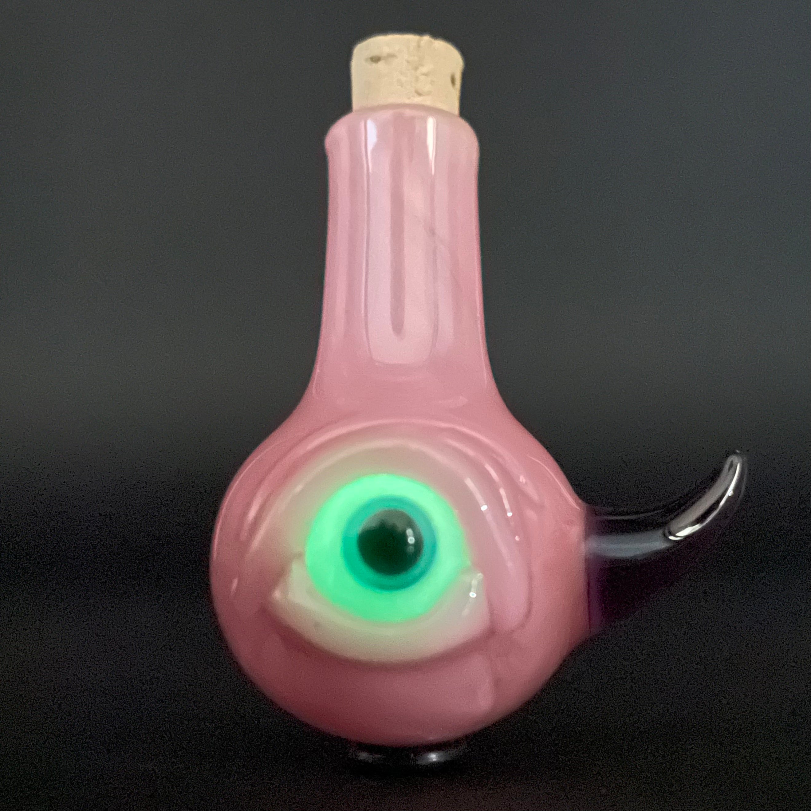 Pink Cyclops Potion Bottle - Unique Halloween Party Decor, Cosplay Prop, Witchcraft Accessory - Perfect for Themed Parties, DIY Potions & Fantasy Collections