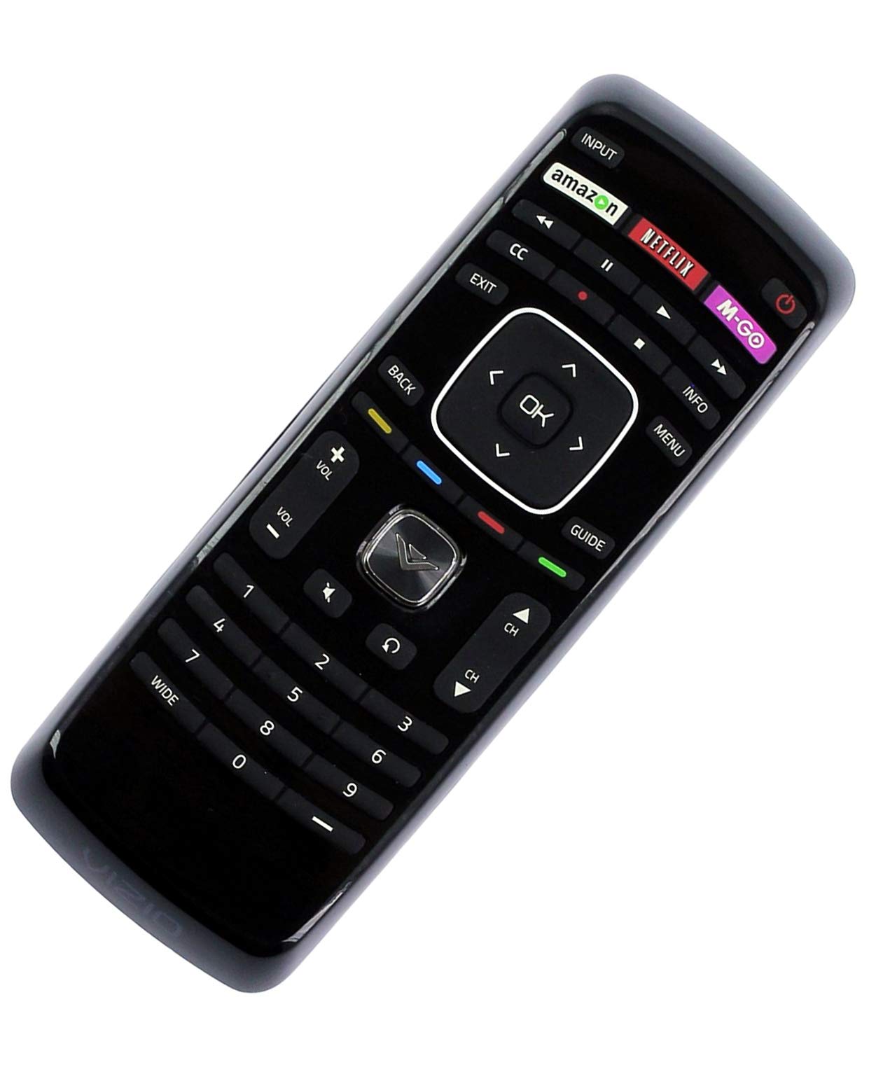 VIZIO XRT112 Universal Remote Control Replacement for VIZIO Smart TVs - Compatible with Multiple Models, Easy Setup & Use for Home Entertainment Systems