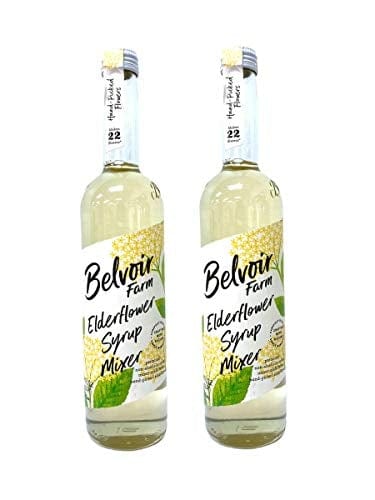 Belvoir Fruit Farm Elderflower Cordial - Premium 500ml Bottles (Pack of 2) - Refreshing Floral Drink for Summer Parties, Cocktails & Mocktails