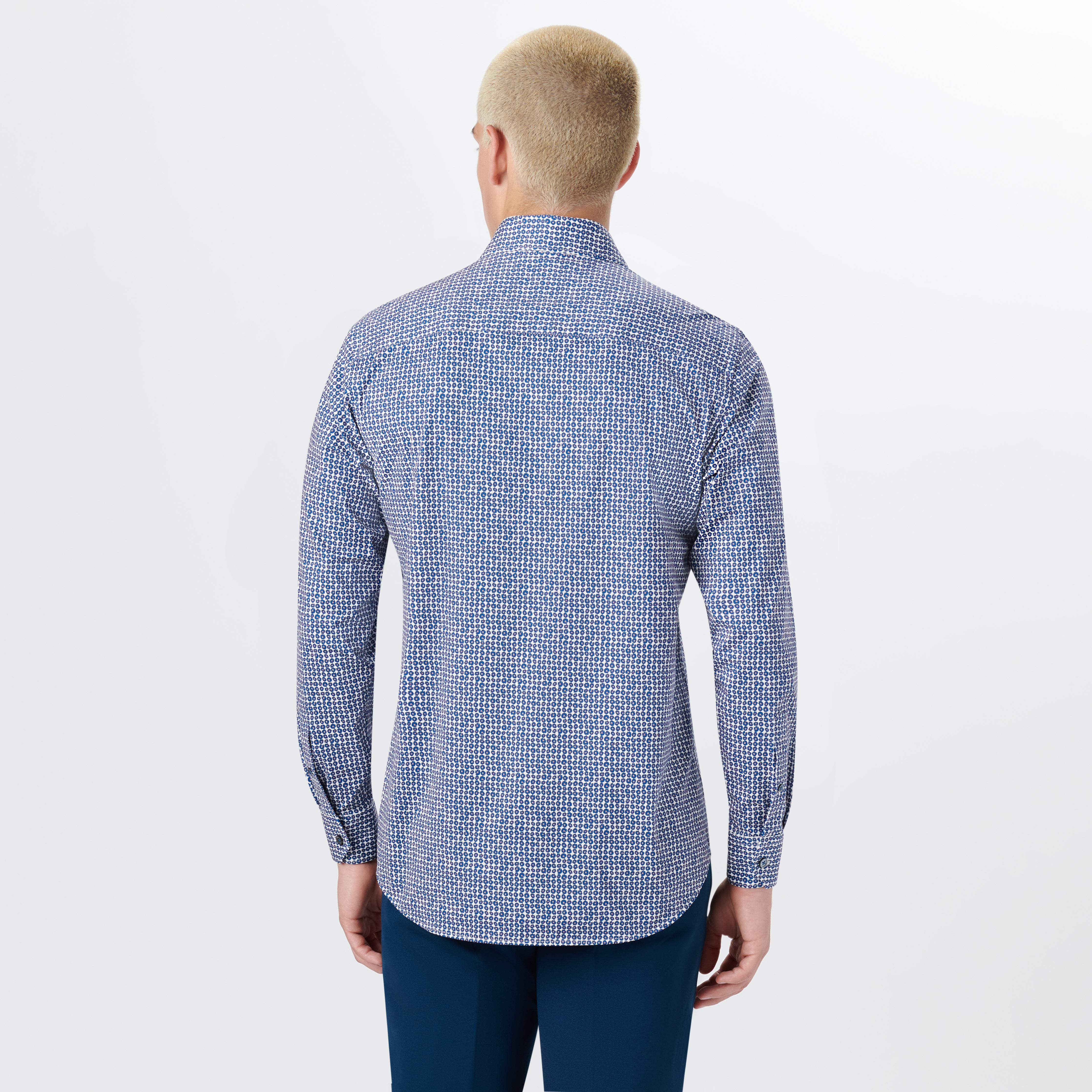 JAMES Floral Print OoohCotton Shirt - Soft & Breathable Cotton Top for Women - Perfect for Spring Outfits, Casual Wear & Office Attire