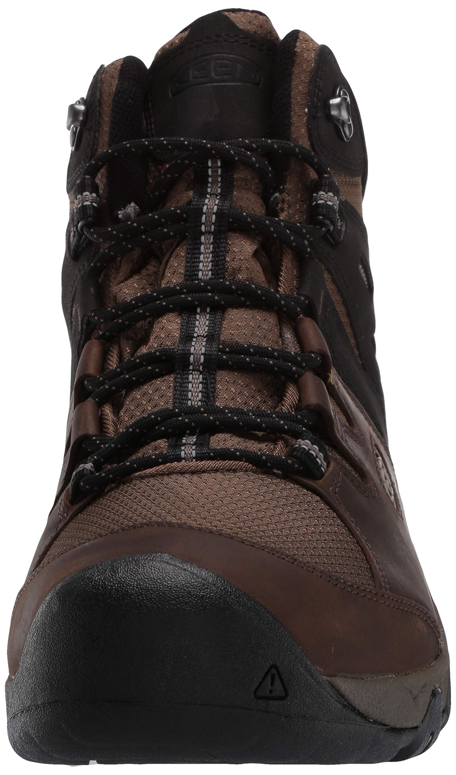 KEEN Men's Steens Mid Height Leather Waterproof Hiking Boots - Durable Outdoor Shoes for Trekking, Camping & Mountain Adventures