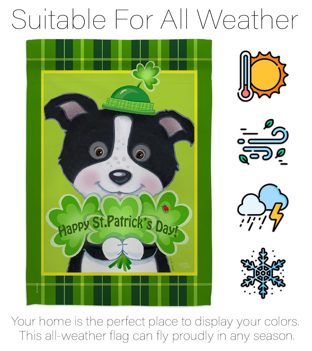 St. Patrick's Day House Flag 28x40