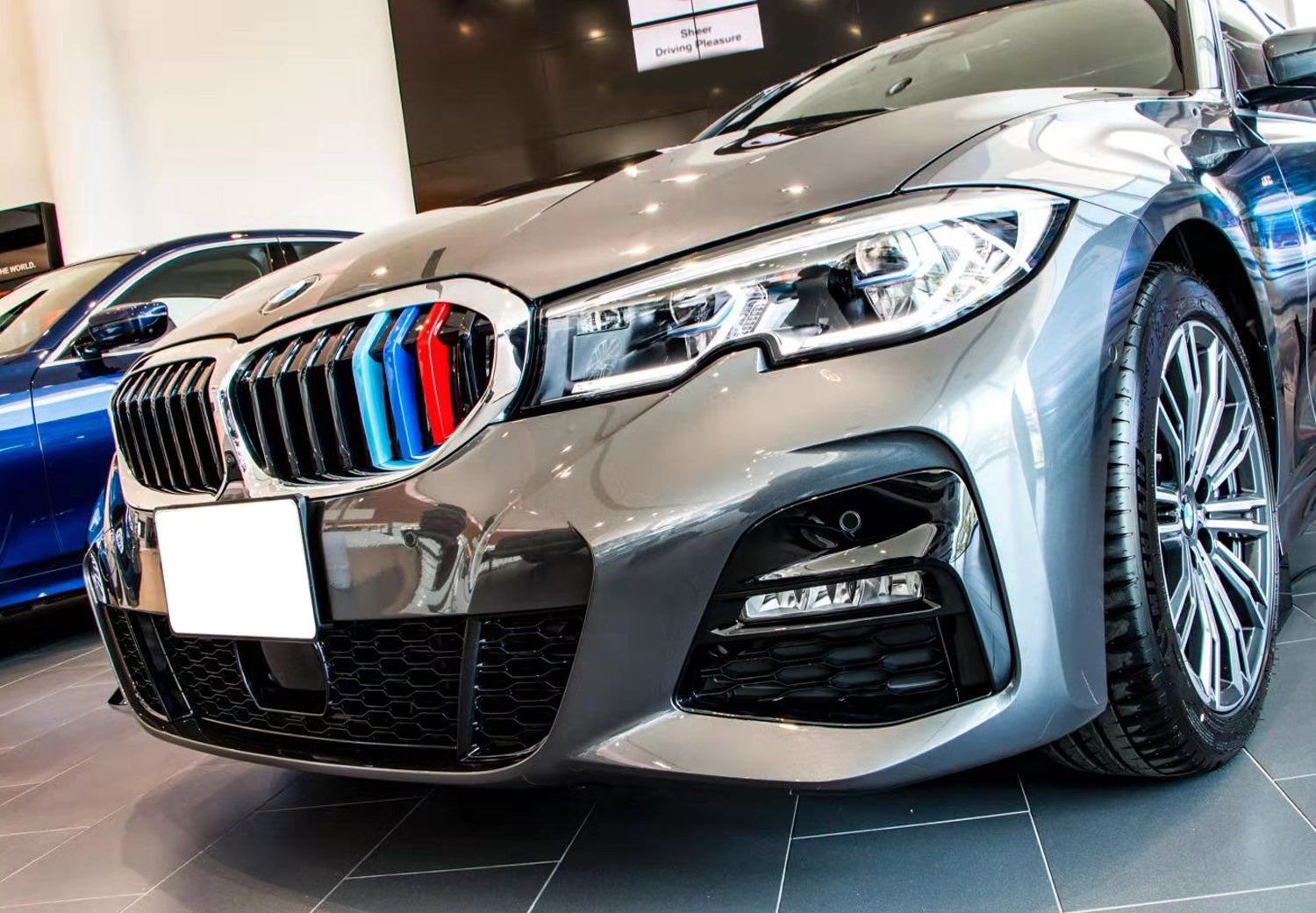 BMW G20 3 Series M Color Grille Insert Trims (2019-2022) - 8 Beam Kidney Grill Upgrade for Enhanced Style & Performance | Perfect for Car Enthusiasts & Custom Builds