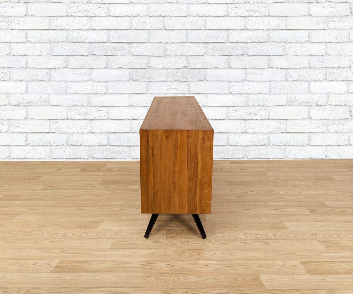 Modern Mazi Sideboard Buffet Cabinet - Stylish Storage for Dining Room, Living Room & Entryway - Perfect for Organizing Dishes, Linens & Home Decor