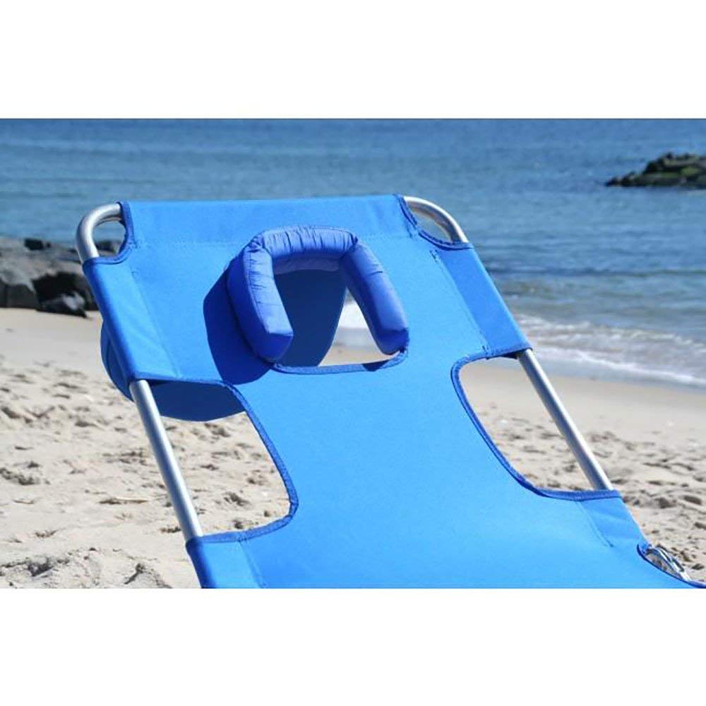 Premium Ostrich Chaise Lounge Chair - Foldable, Portable Sun Lounger for Poolside, Beach, Patio & Backyard Relaxation (Set of 4) - Perfect for Vacation, Tanning & Outdoor Lounging