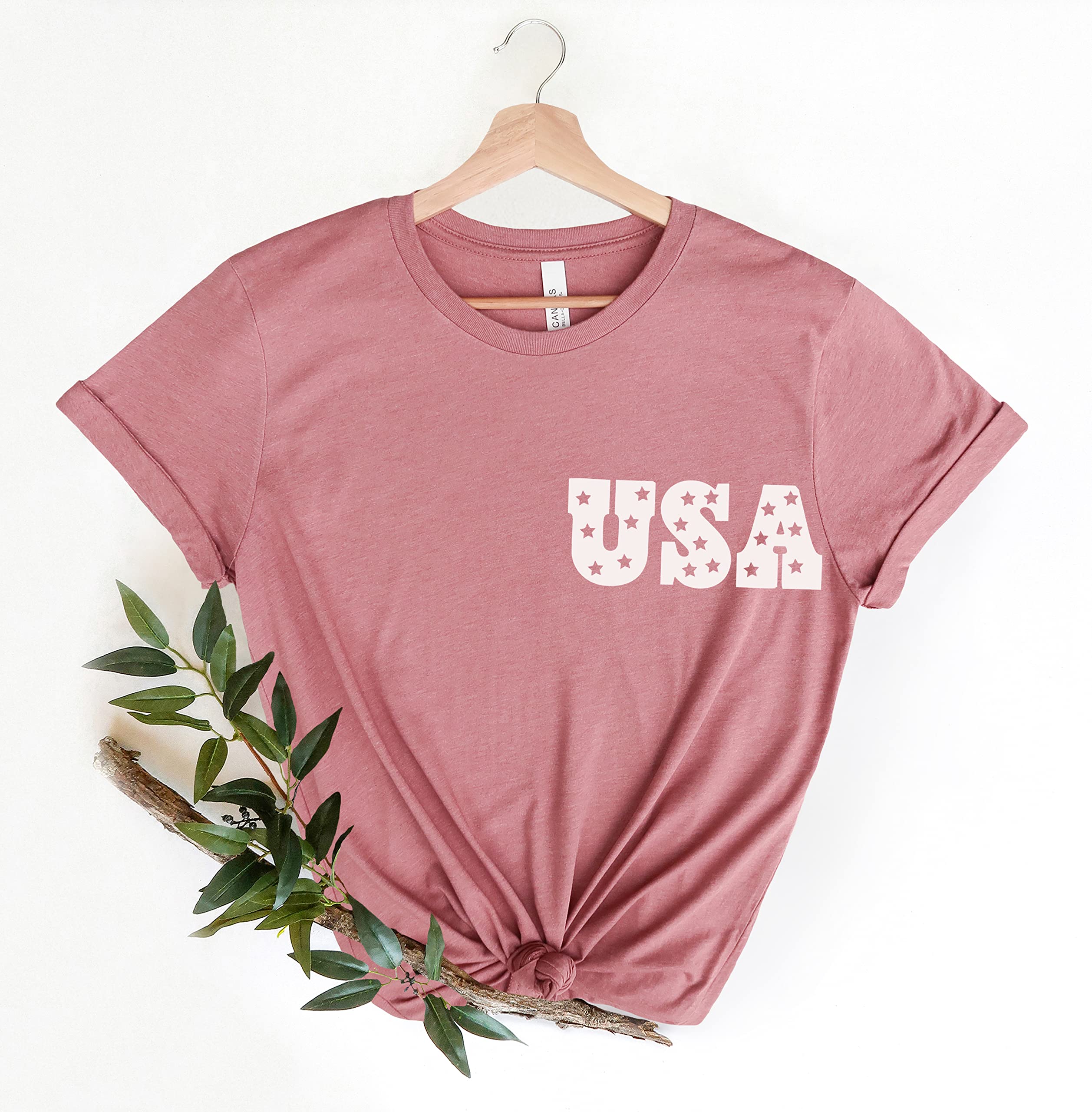 USA Patriotic Shirt - 4th of July American Flag T-Shirt with Stars & Stripes Design | Independence Day Celebration, BBQ Party, Memorial Day Outfit