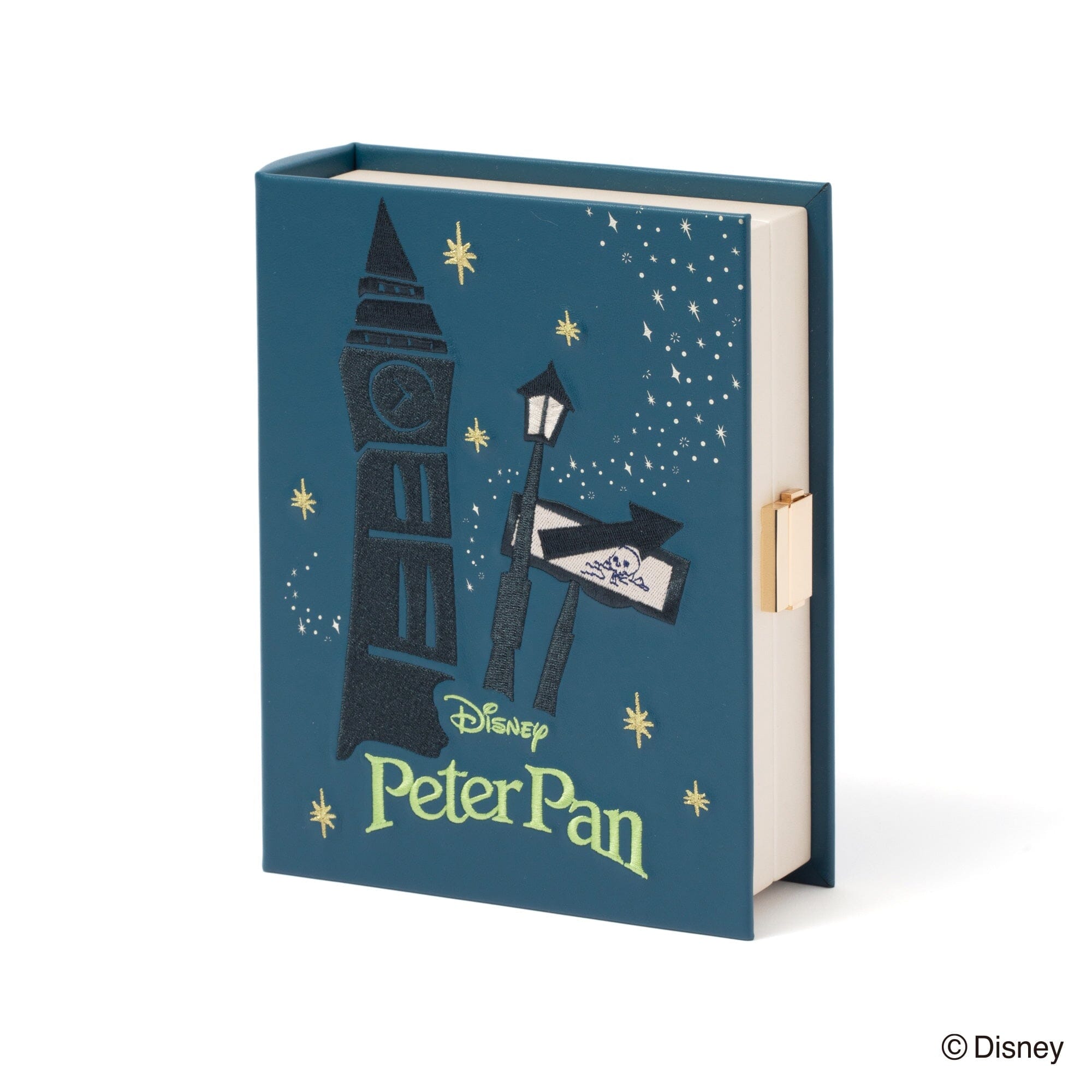 Disney Peter Pan Book Jewelry Box - Magical Chemistry Themed Jewelry Storage for Kids & Collectors | Perfect for Birthday Gifts, Disney Fans, and Jewelry Organization