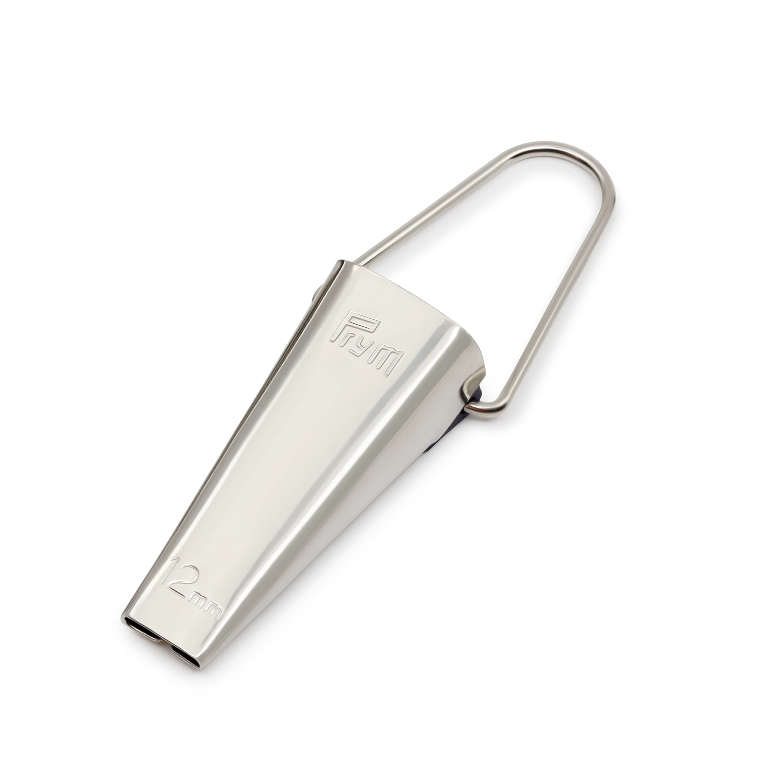 Dritz 3146 1/2-Inch Silver Bias Tape Maker - DIY Sewing Tool for Quilting, Garment Making & Craft Projects