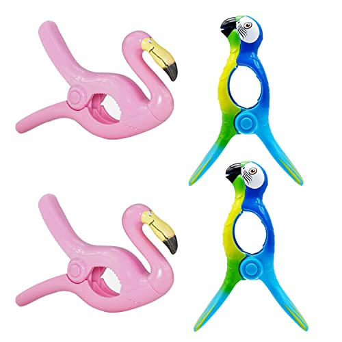 Flamingo + Parrot