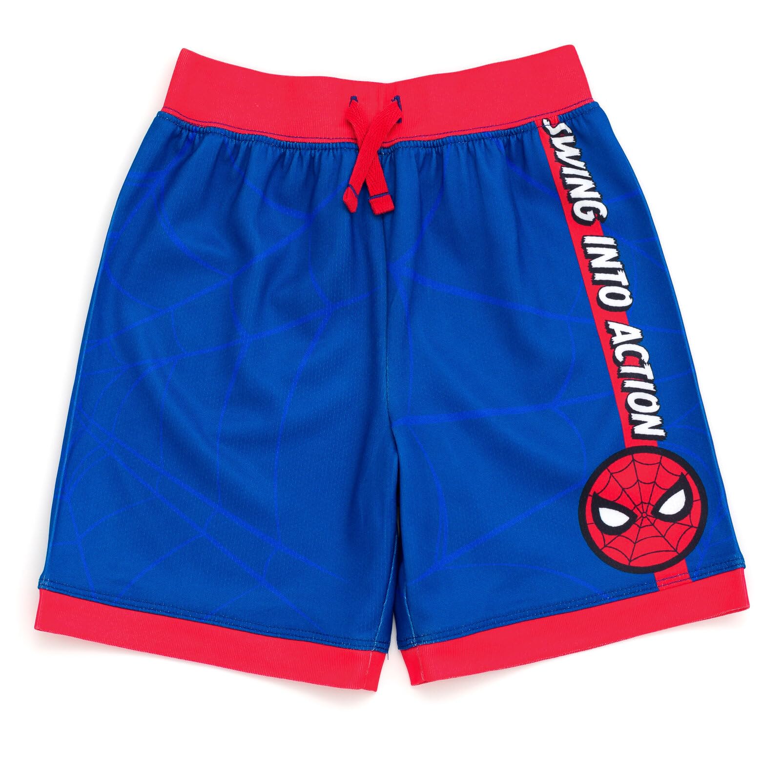 Marvel Spider-Man Miles Morales Hulk Mesh Jersey Tank Top & Basketball Shorts Set for Boys (2T-20) - Superhero Costume, Playtime & Sports Outfit