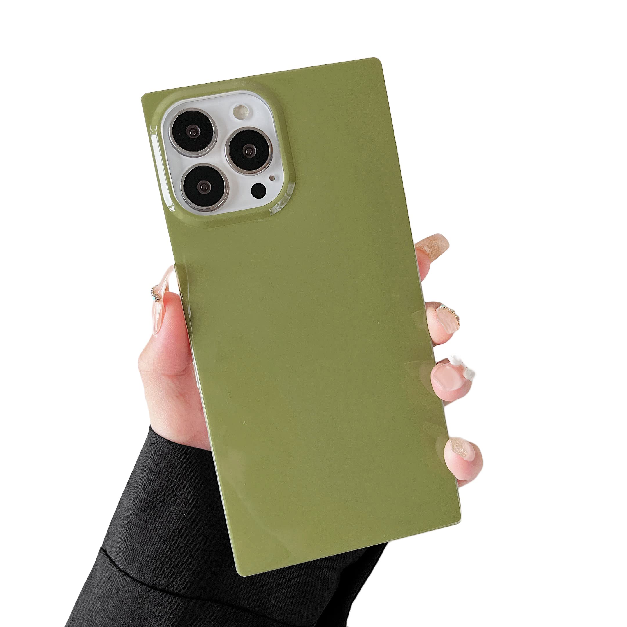 Cocomii Square iPhone 12 Pro Max Case - Slim Lightweight Glossy Cover for Apple iPhone 12 Pro Max 6.7