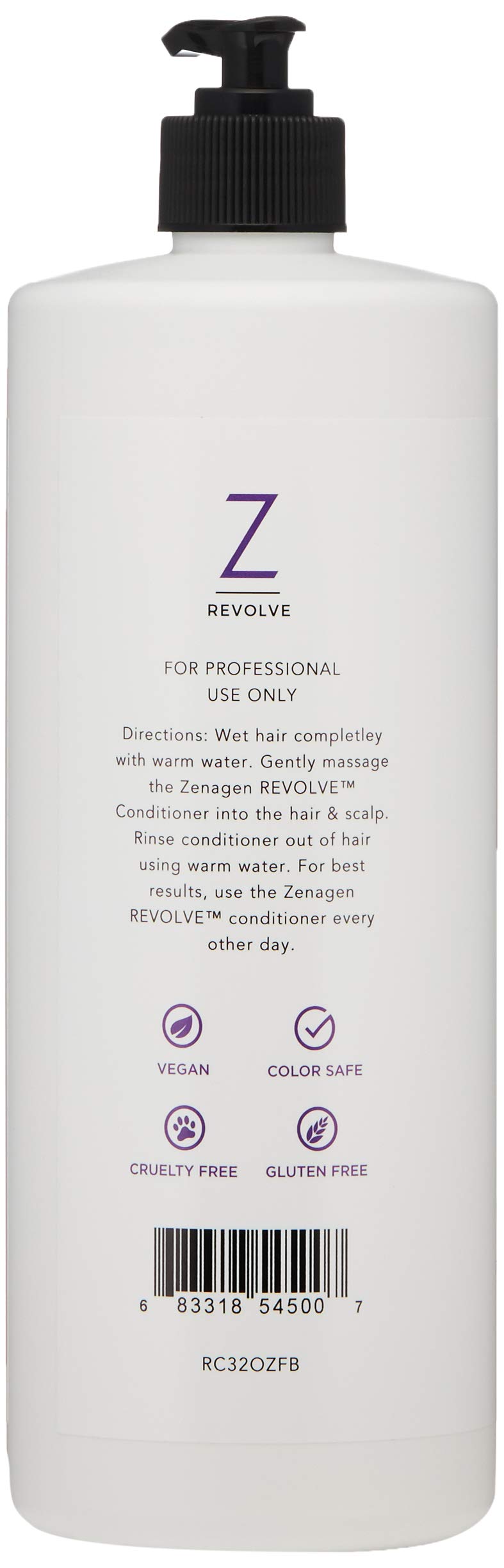 Zenagen Revolve Thickening Conditioner for Hair Growth & Volume - Sulfate-Free Treatment for Thinning Hair - Perfect for Daily Use & Styling