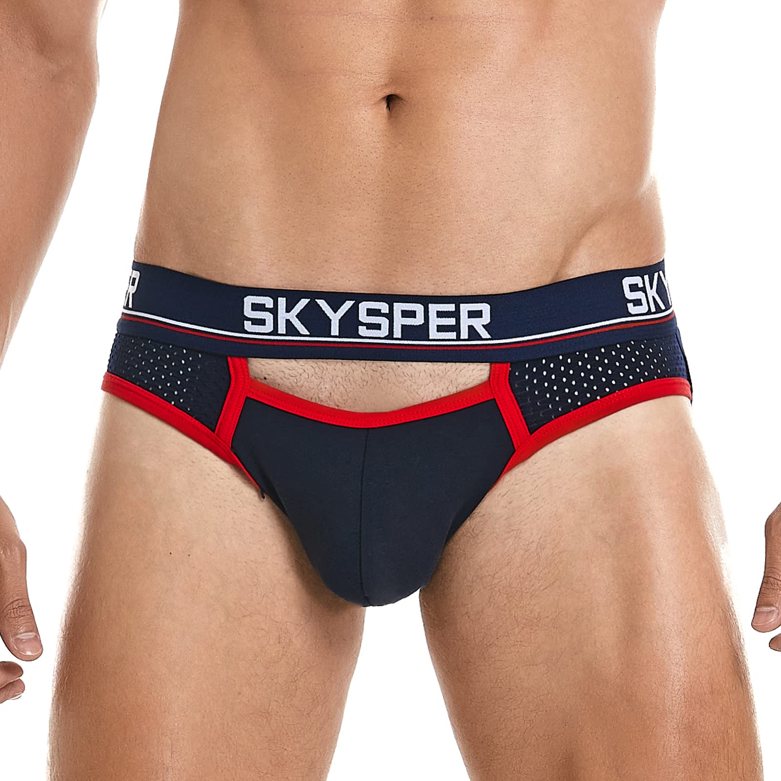 **SKYSPER Men's Athletic Jockstrap Support Underwear - Breathable & Comfortable for Sports, Workout & Intimate Wear**    *(Perfect for Gym, Running, Cycling & Sensual Moments)*