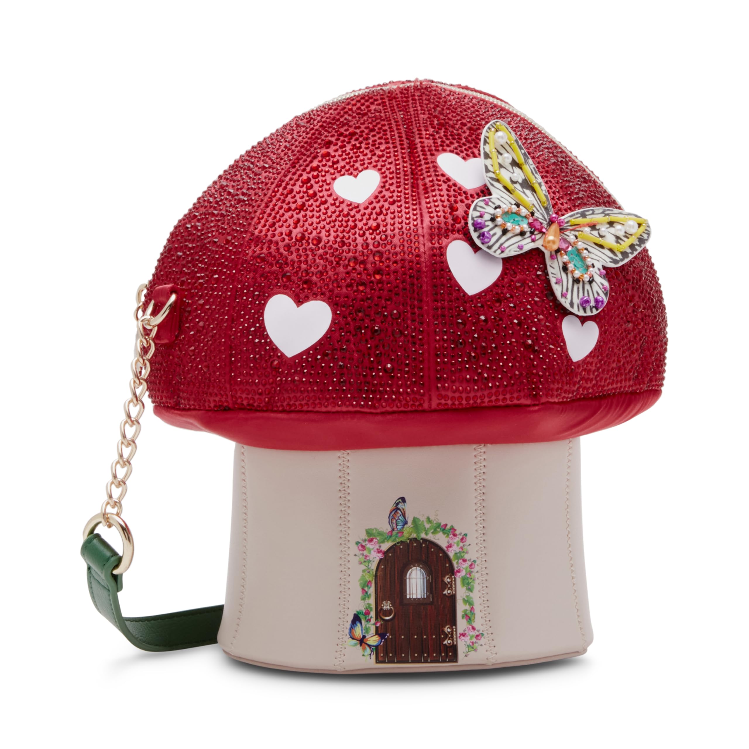 Betsey Johnson Mush Love Crossbody Bag - Stylish & Trendy Multi-Color Crossbody Purse for Women | Perfect for Date Nights, Parties & Everyday Use