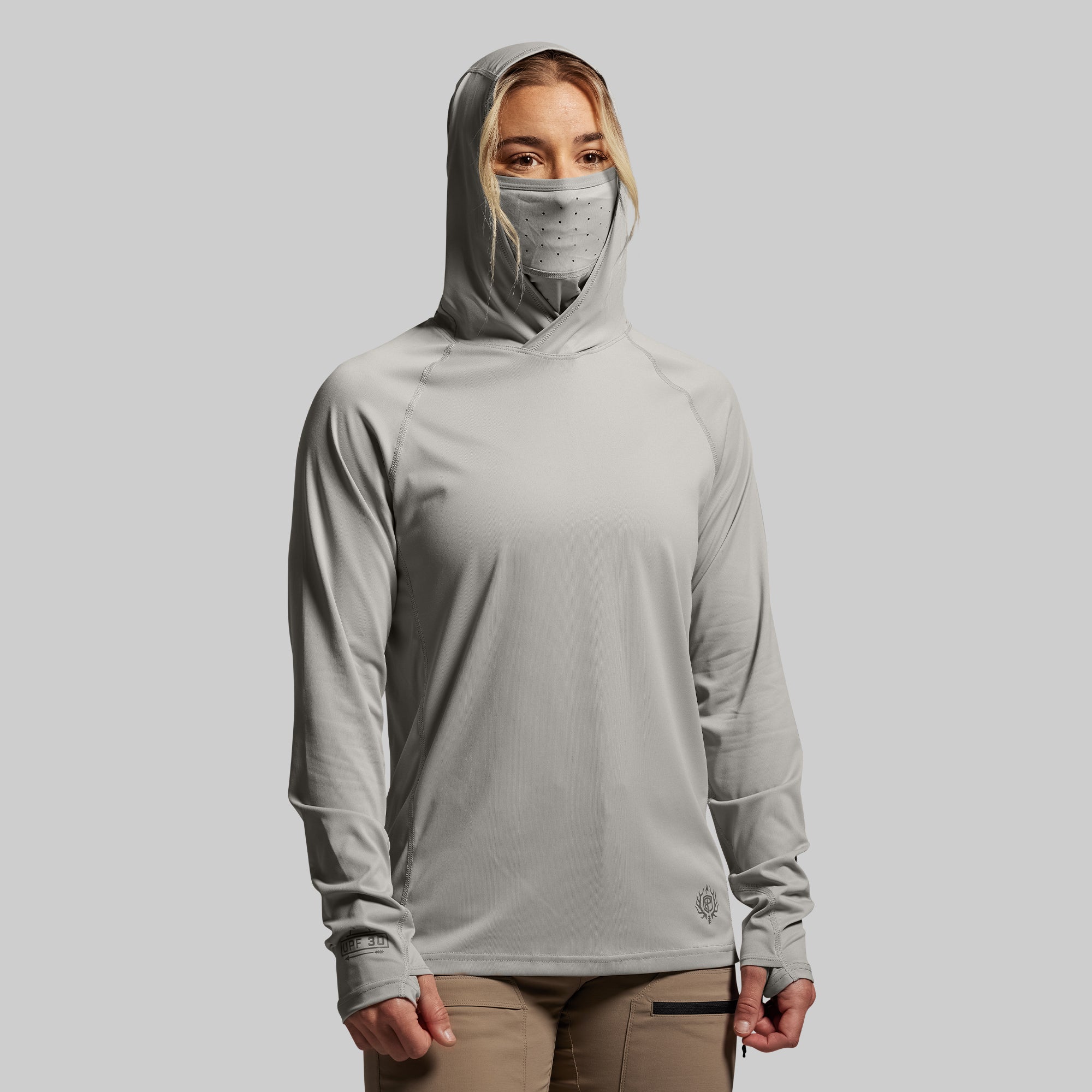 Sun Shirt 2.0 UPF 50+ Sun Protection - Lightweight Quick-Dry Outdoor Shirt for Men & Women (Paloma Grey) - Perfect for Hiking, Beach & Summer Activities